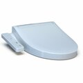 Toto WASHLET KC2 Electronic Bidet Toilet Seat with Heated Seat and SoftClose Lid, Elongated Cotton White SW3024#01